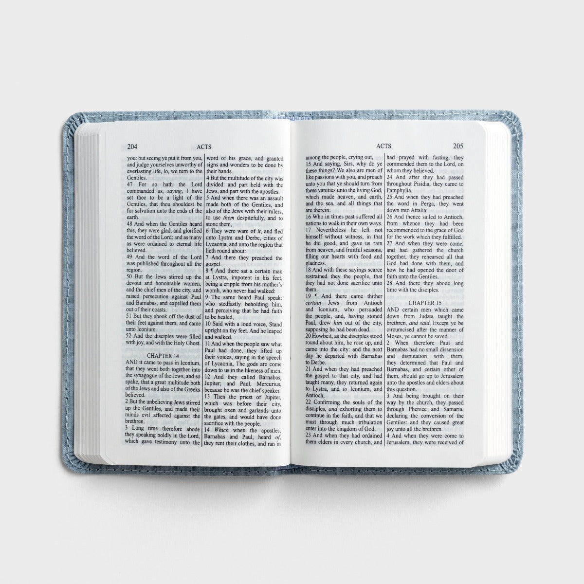 KJV Wonderfully Made Baby's First Bible New Testament Psalms & Proverbs Blue
