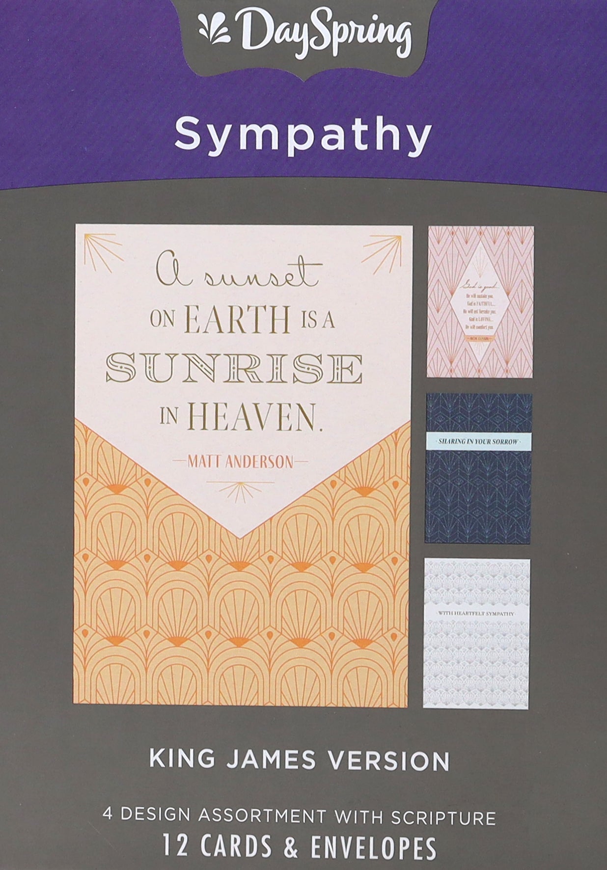 Boxed Cards Sympathy: KJV