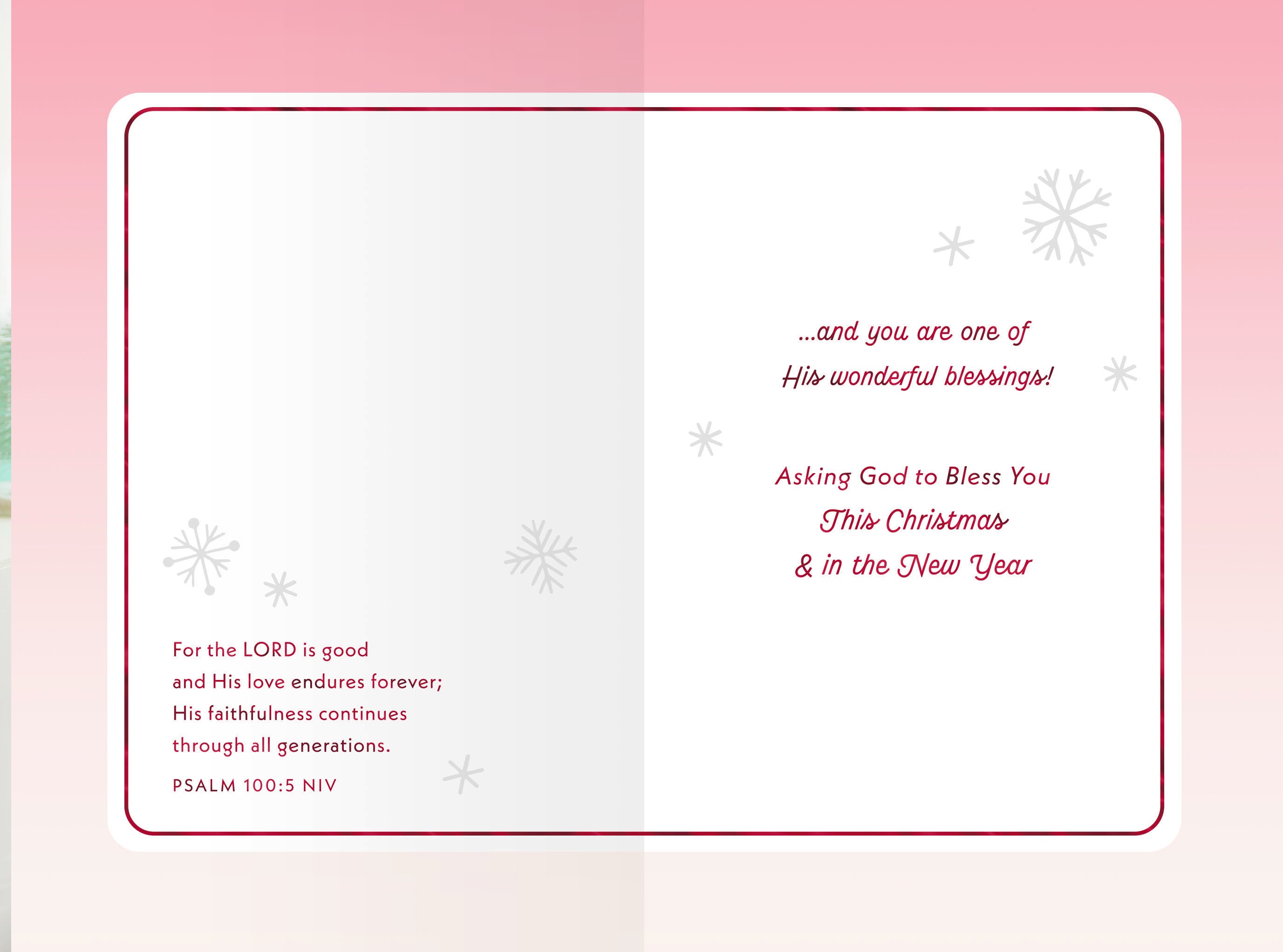 Christmas Cards (Single Card): Granddaughter
