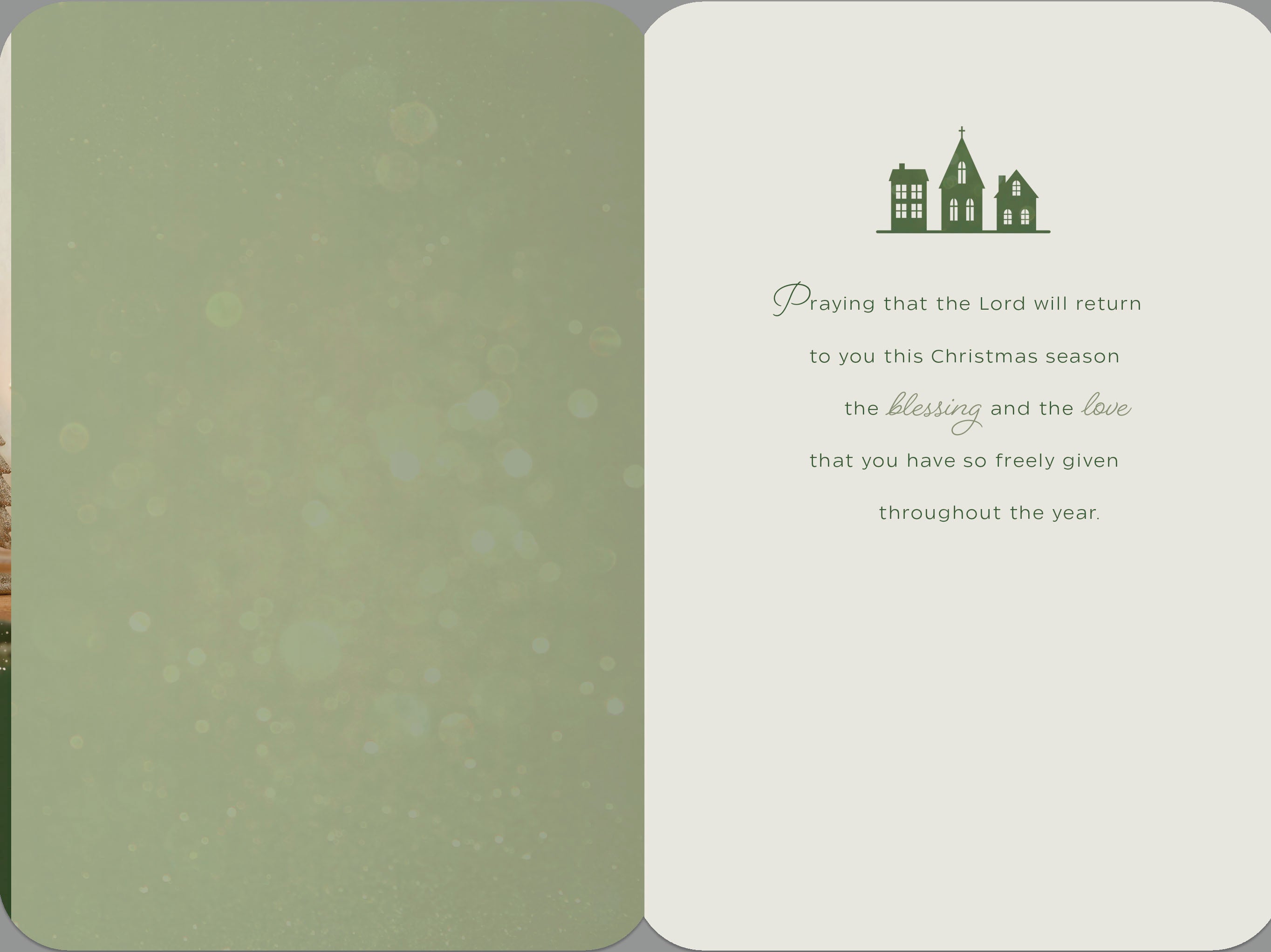 Christmas Cards (Single Card): Minister