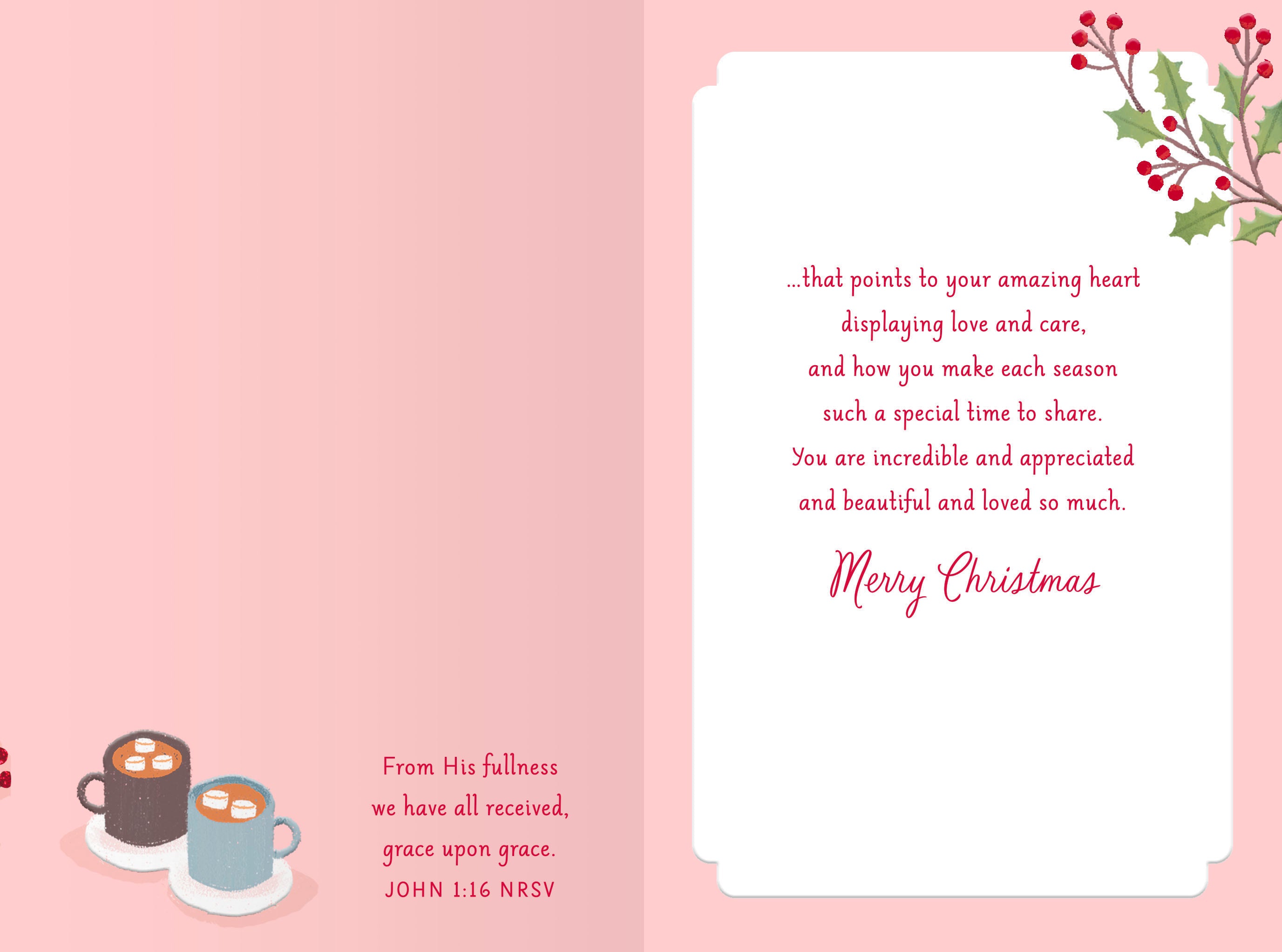 Christmas Cards (Single Card): Wife
