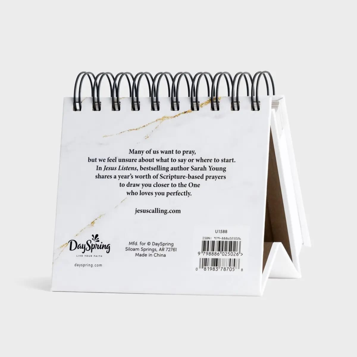 Daybrighteners Perpetual Calendar: Jesus Listens