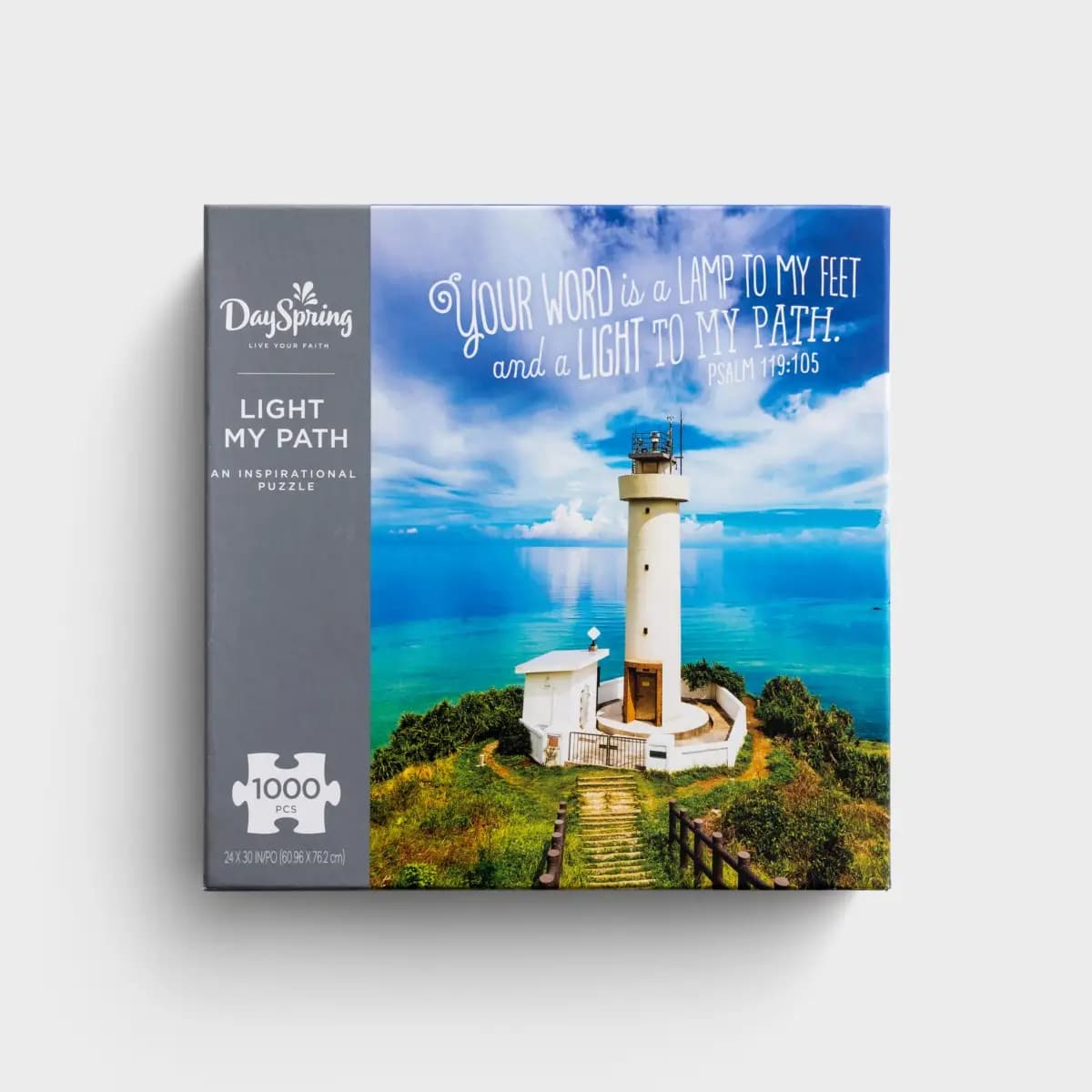 Jigsaw Puzzle, 1000 Pieces: Light My Path, Lighthouse (Finished Size 609 X 762 Mm)