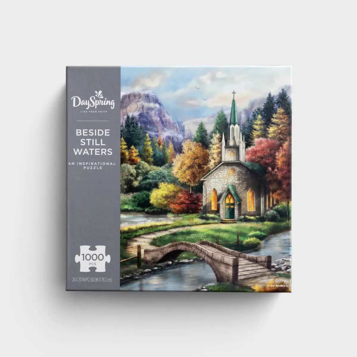 Jigsaw Puzzle, 1000 Pieces: Beside Still Waters (Finished Size 609 X 762 Mm)