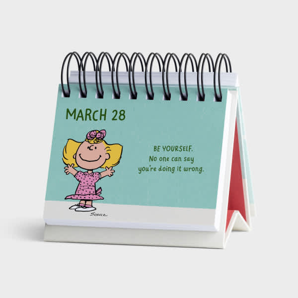 DayBrighteners Perpetual Calendar: Snoopy Happiness Is… (Padded Cover)