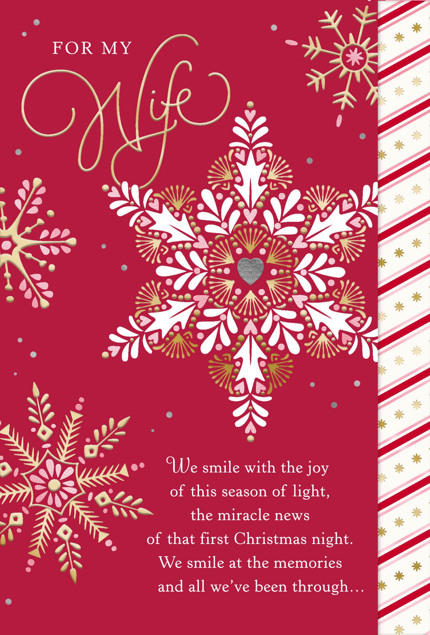 Christmas Cards (Single Card): Wife