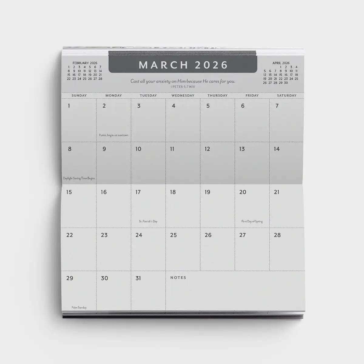 2026 28-Month Diary/Planner: Psalms, Lavender (Sept 2025-Dec 2027)