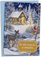 Christmas Boxed Cards: Dona Gelsinger Peaceful Church (18 Cards & Envelopes)