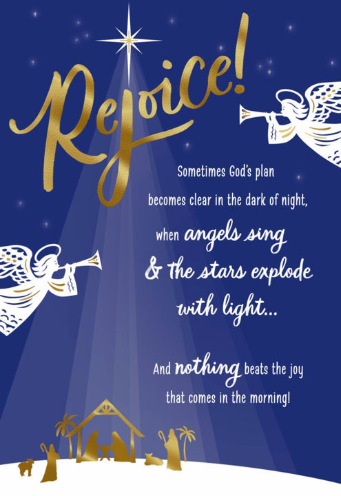 Christmas Cards (Single Card): Christmas Blessings