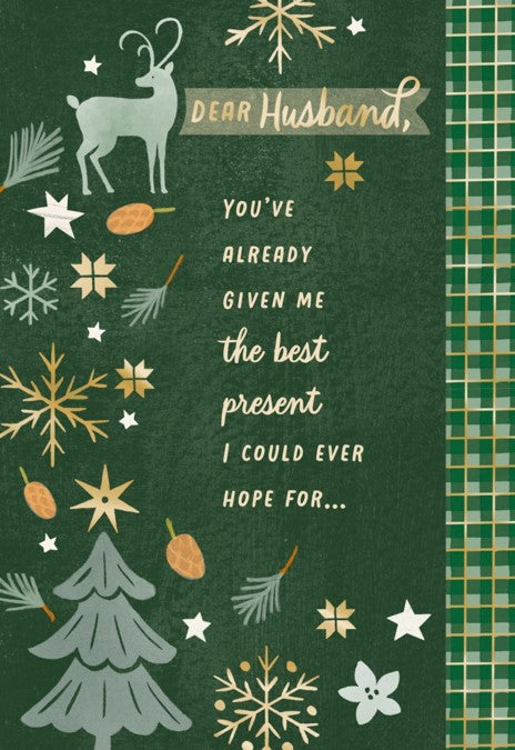 Christmas Cards (Single Card): Husband