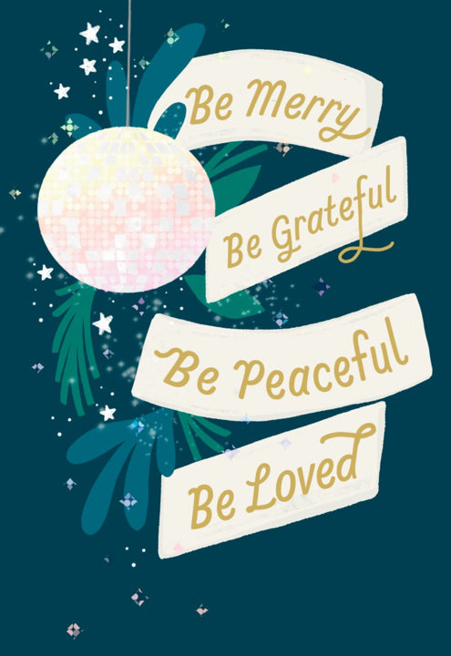 Christmas Cards (Single Card): New Year's Blessing