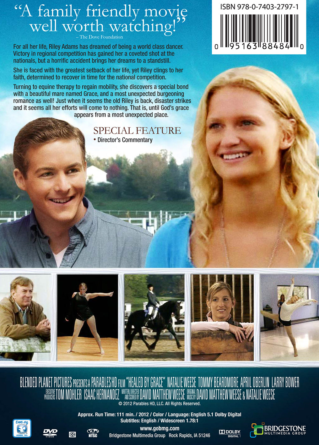 Healed By Grace, DVD