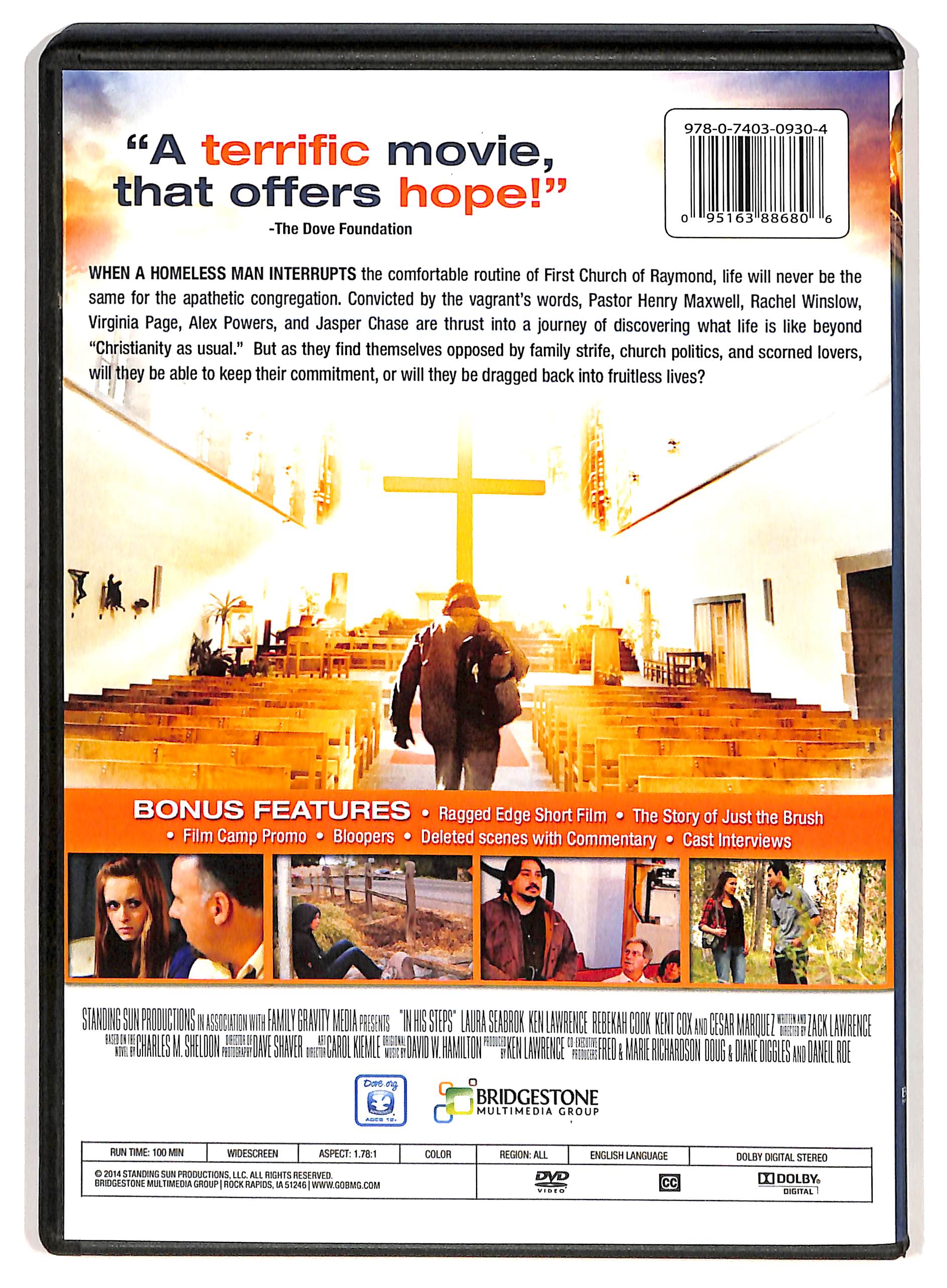 In His Steps, DVD
