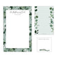 Notepad Set (3 Pack): He Restores My Soul Psalm 23:3 (Set includes:  Square Sticky Notepad, 2 Tear Off Notepads, 50 sheets each.)