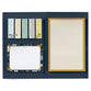 Sticky Notebook Set of 7-In Christ Alone My Hope is Found. (Set includes a variety of 5 sticky colored bookmarks and 2 additional sticky notepads.  40 sheets each.)