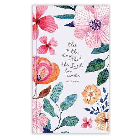 Sticky Notebook (& pack): This is the day that the Lord has Made. Psalm 118:24. (Set includes a variety of 5 sticky colored bookmarks and 2 additional sticky notepads. 40 Sheets each)