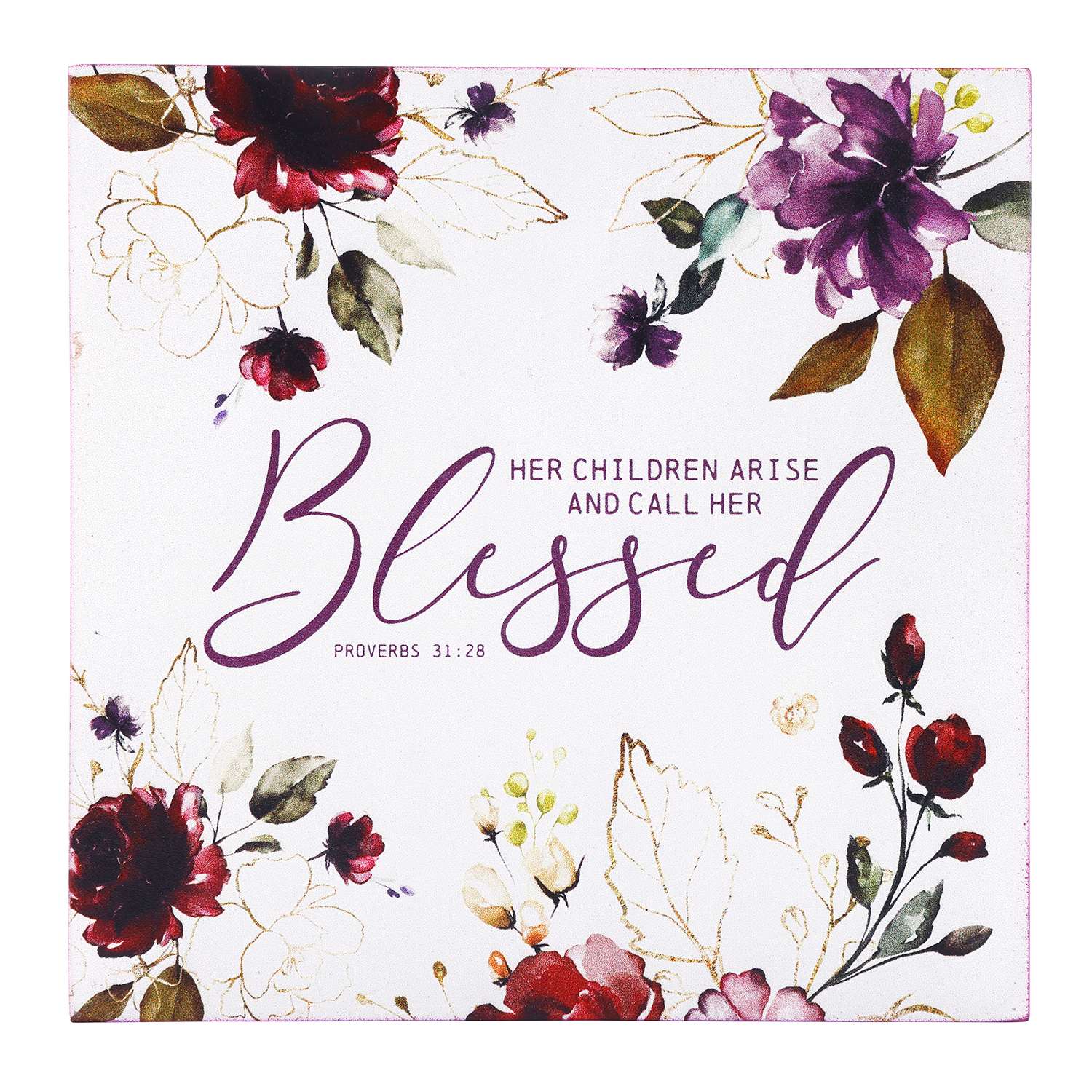 Tabletop Décor: Blessed (MDF Block)