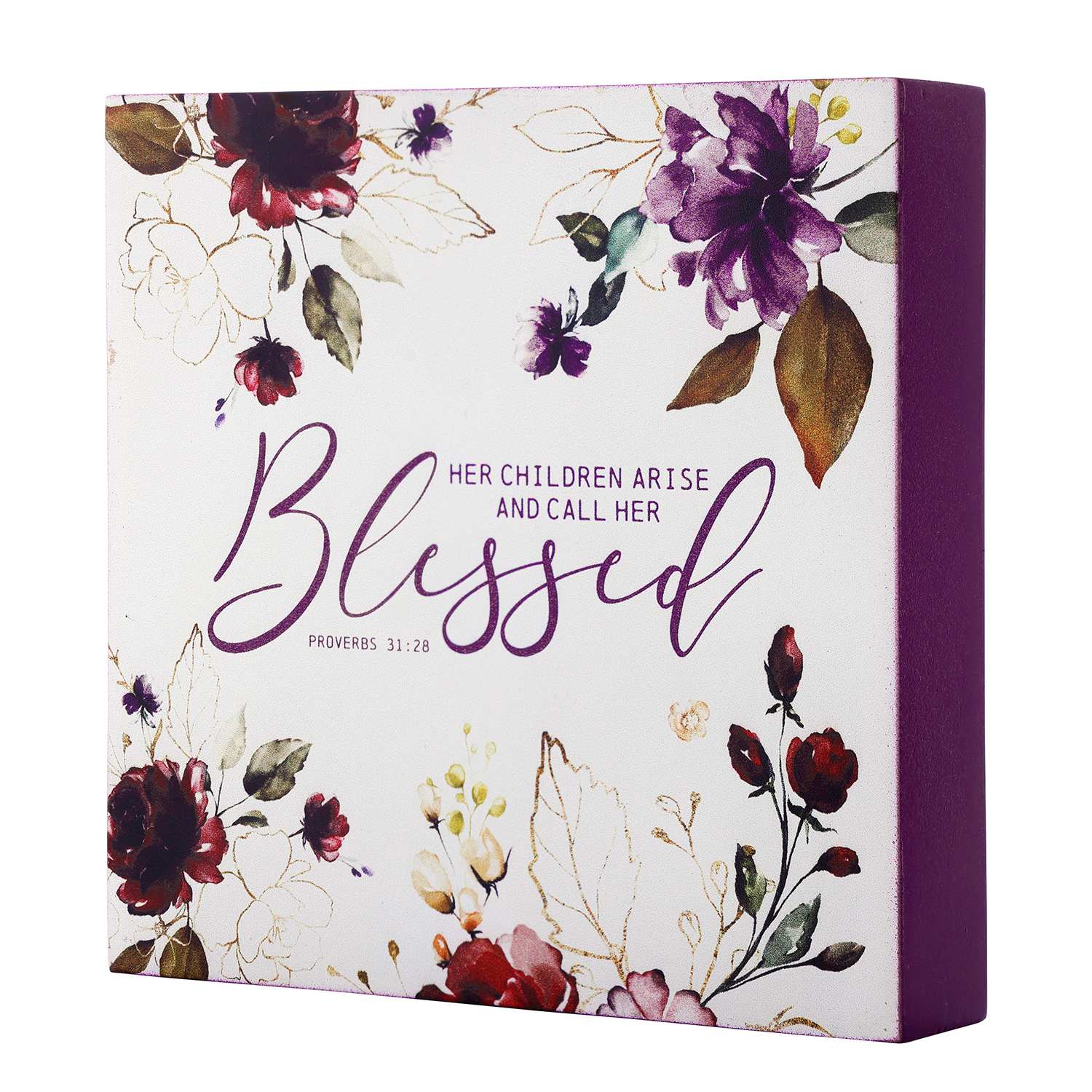 Tabletop Décor: Blessed (MDF Block)