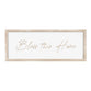 Carved Wall Art: Bless This Home (Pine/MDF)