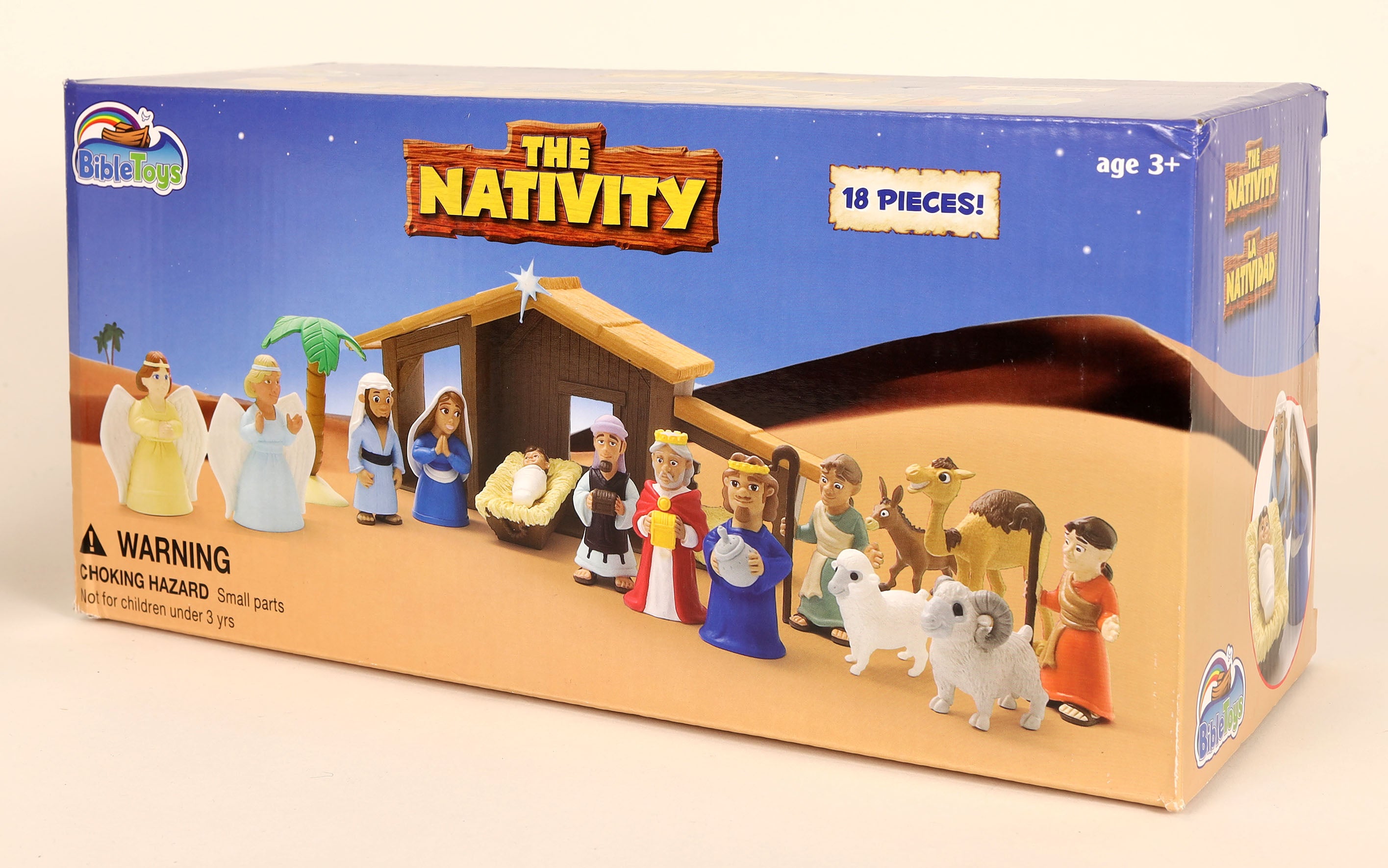 Nativity Play Set (18 Piece Play Set, Tales Of Glory Toys Series)