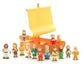 Galilean Boat With Apostles Play Set (Tales Of Glory Toys Series)