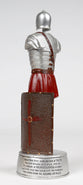 Figurine: Full Armor of God, Silver/Red (Ephesians 6) (Resin)