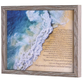 Framed Wall Art: Footprints (MDF)