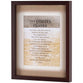 Framed Wall Art: The Lords Prayer