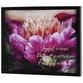 Framed Wall Art: Joyful Patient (MDF)