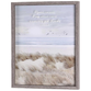 Framed Wall Art: Rejoice Pray Give 16x20