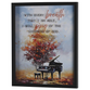 Framed Wall Art: With Every Breath That I (MDF)