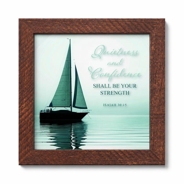 Framed Art: Quietness And Confidence