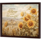 Framed Wall Art: God Is Our Refuge Psalm