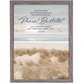 Framed Wall Art: Peace Be Still Mark 4:39