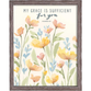 Framed Wall Art: My Grace Is Sufficient (MDF)