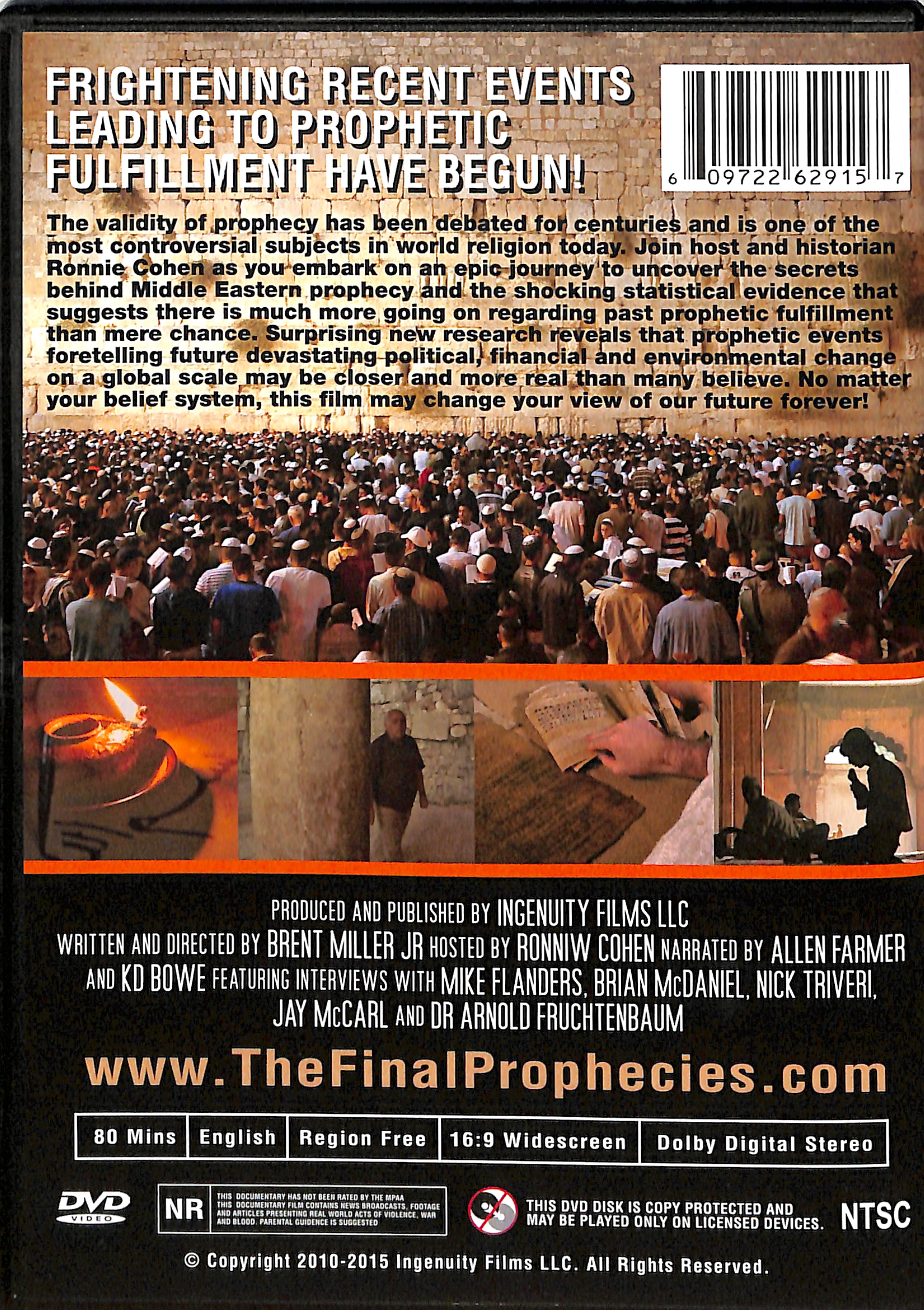 The Final Prophecies, DVD