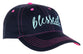 Cherished Girl Womens Cap: Blessed, Blue