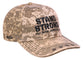 Men's Cap: Stand Strong, Put on the Armor of God, Army Pattern