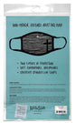 Face Mask: Cross, Lining 100% Ringspun Cotton, Outer 100% Polyester