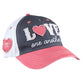 Cherished Girl Womens Cap: Love One Another