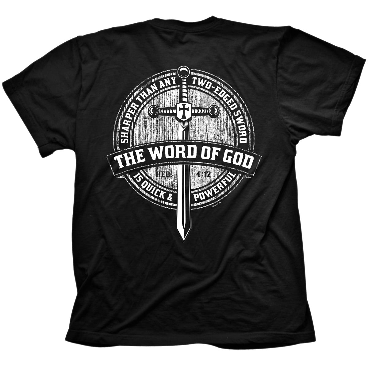 T-Shirt:  Word Sword, 4X-Large, Black