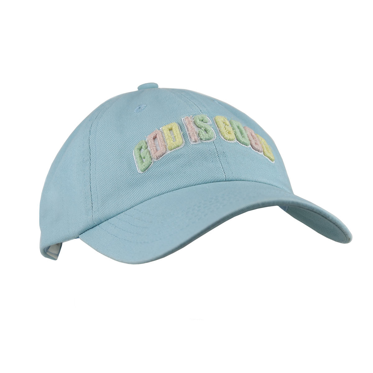 Cherished Girl Womens Cap: God Is Good, Blue