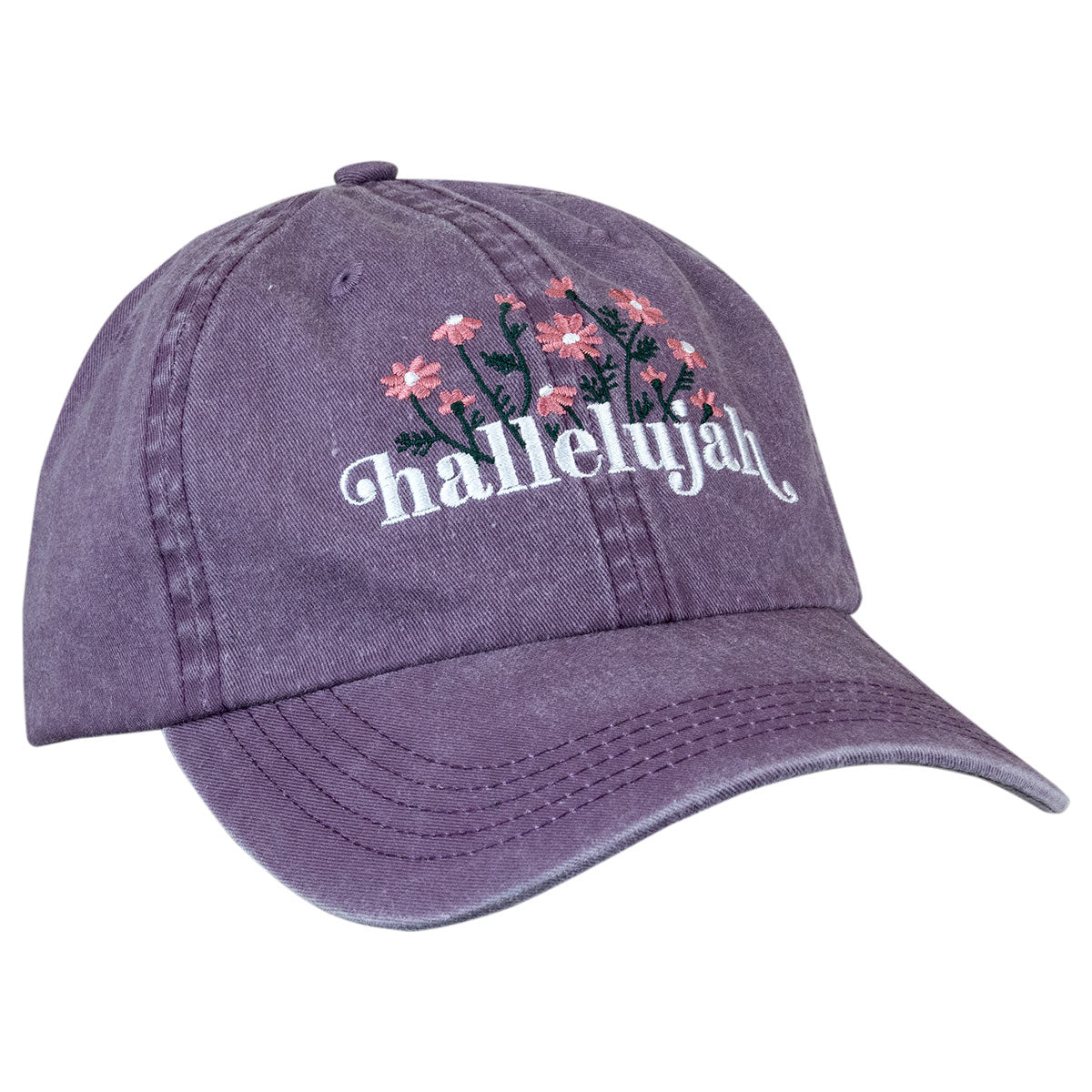 Grace & Truth Womens Cap: Hallelujah, Purple