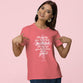 Womens T-Shirt:  So So Good, X-Large, Coral Silk