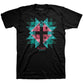 Womens T-Shirt:  Spirit Lead Cross, Small, Black