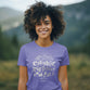 Womens T-Shirt:  Created For A Purpose, Small, Violet