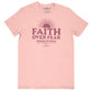Grace & Truth Womens T-Shirt:  Faith Prayer, Small, Blush Pink