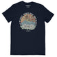 Grace & Truth Womens T-Shirt:  Live By Grace, Large, Navy