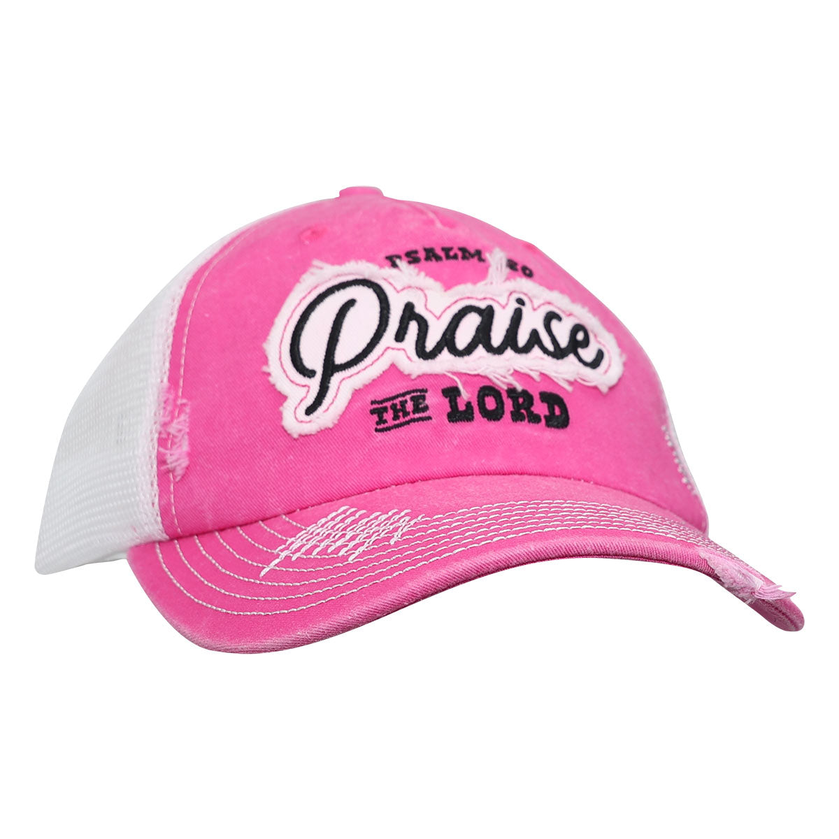 Womens Cap: Praise, Pink