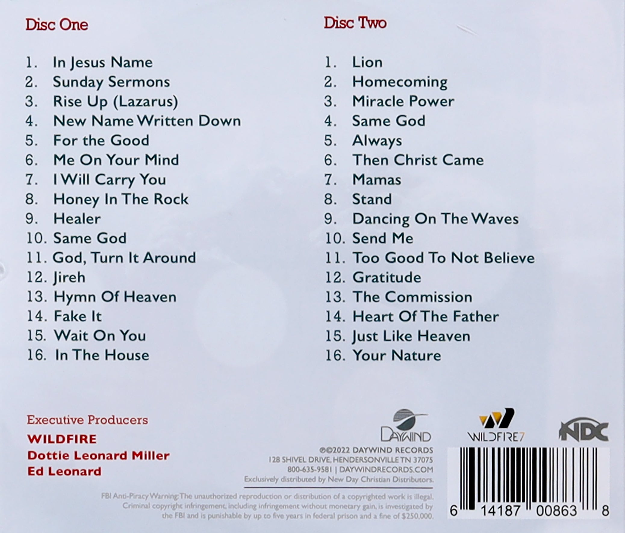 Best Christian Songs Ever 2023 Double CD